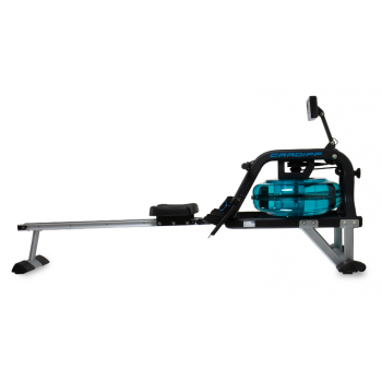 SereneLife Máquina de remo – Máquina de remo con aire y magnética – Máquina  de ejercicios de remo para gimnasio o uso doméstico – Mide tiempo
